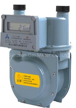 IC Card Household Diaphragm Gas Meter