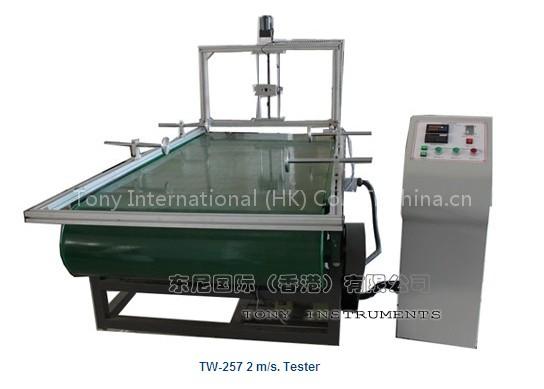 2 m/s. Tester