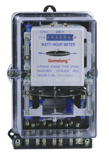 export three-phase watt-hour meter