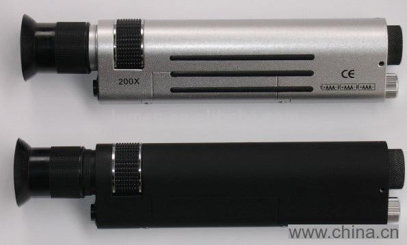 Hand-Held Fiber Microscope