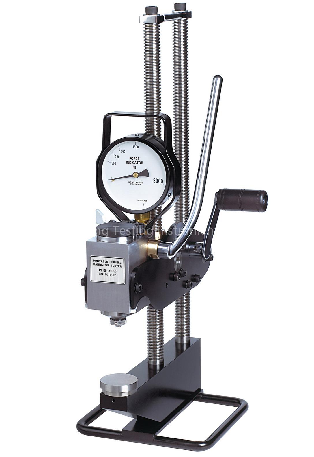 PHB-3000 Portable Hydraulic Brinell Hardness Tester