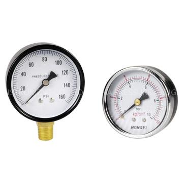 pressure gauge, manometer