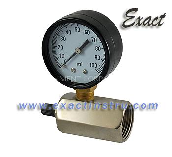 gas test pressure gauge