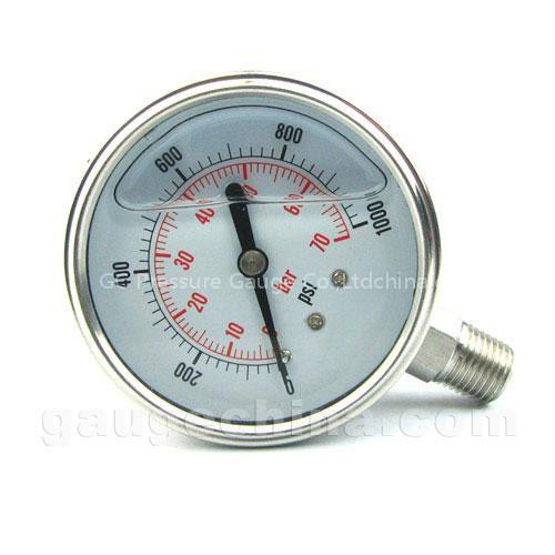 Liquid Fillied Pressure Gauge