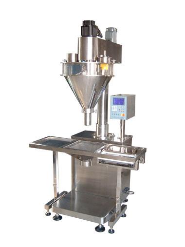 Semiautomatic auger filling machine for 10-5000g powder