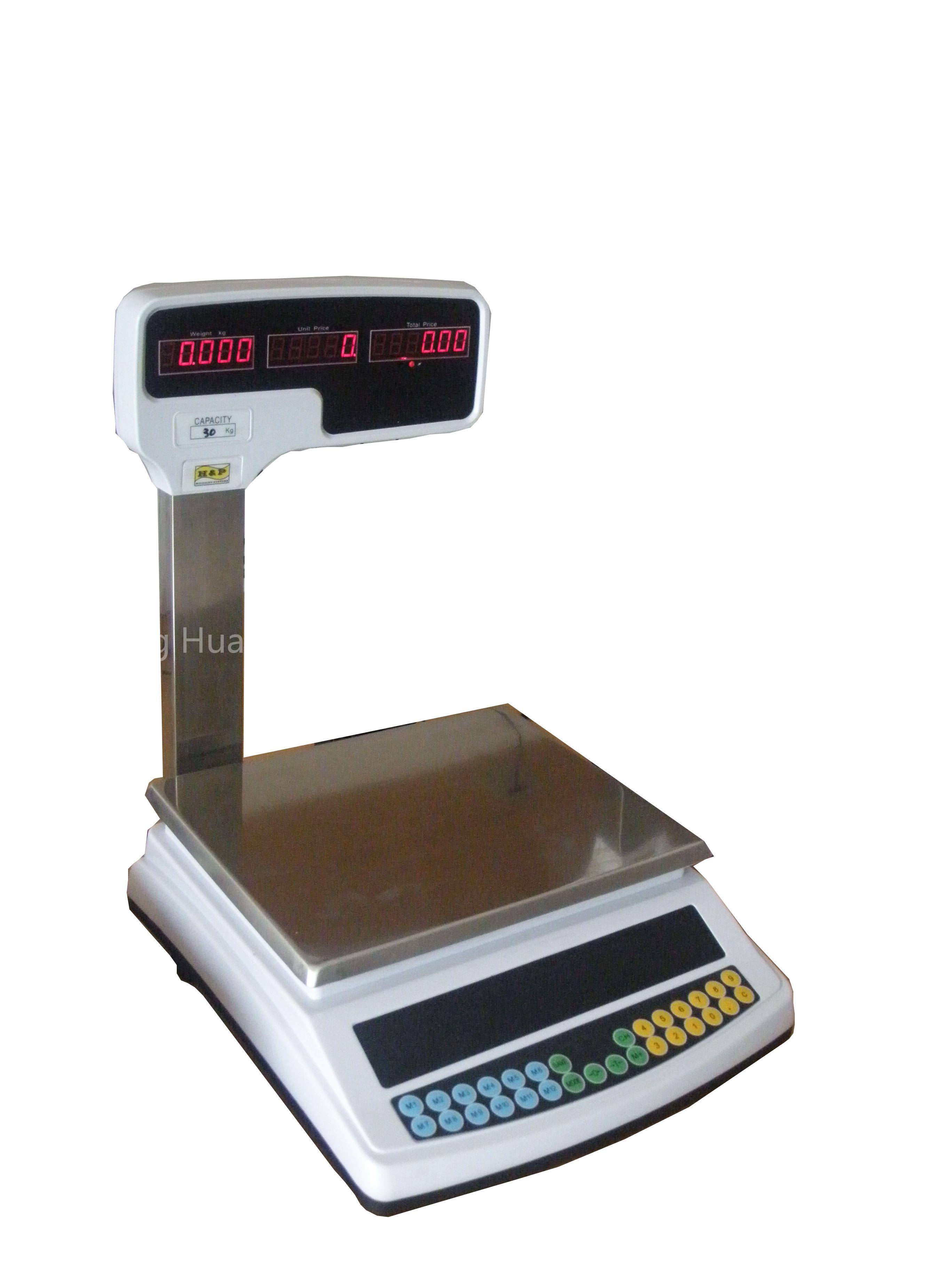 Price Computing Scale EC-ACS-LCD-P series Promotion:$31