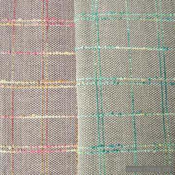 Acrylic Boucle Yarn Dyed Fabric