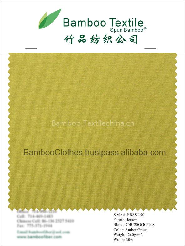 Bamboo Jersey 70b 20ogc 10s 260g