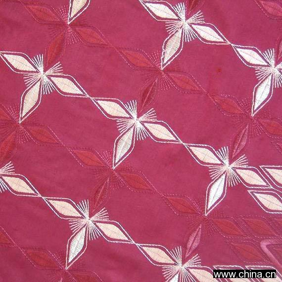 T/C Fabric with Embroidery