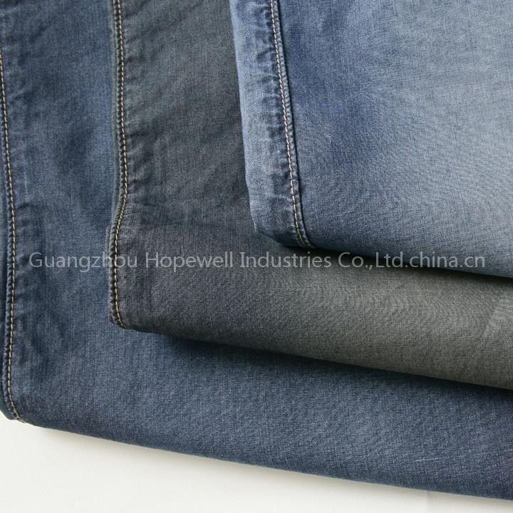 tencel- poly- cotton denim fabric
