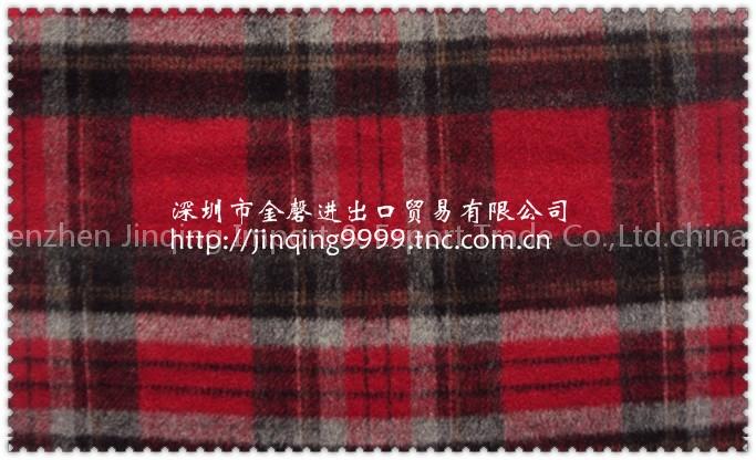double-faced over coating(189709-4#)wool fabric