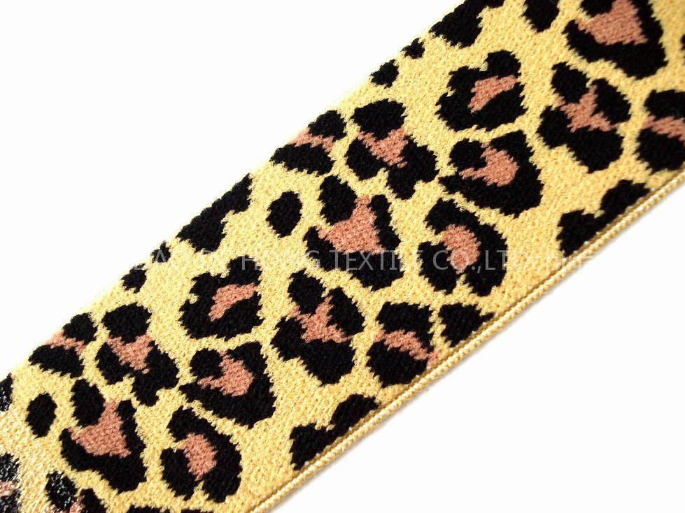 Leopard print Elastic tape