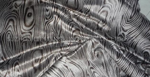 100% polyester discharged printing E F Velboa