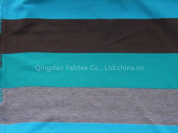 yarn dyed stripe jersey