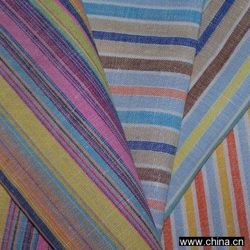 100% Linen Yarn Dyed Fabric