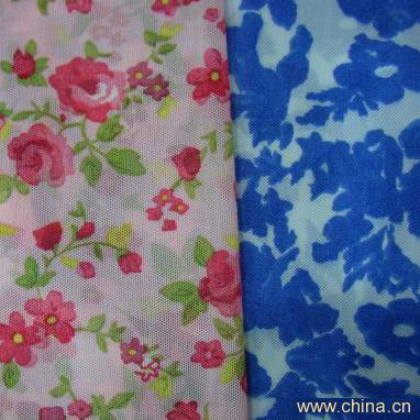 Nylon Printed Tulle
