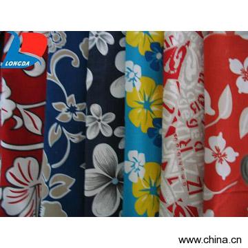 100% Polyester Peach Skin Printed