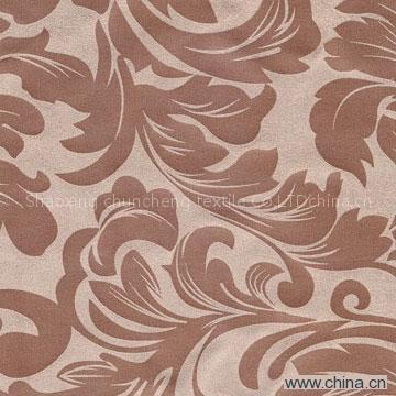 100% Polyester peach skin with Stamping