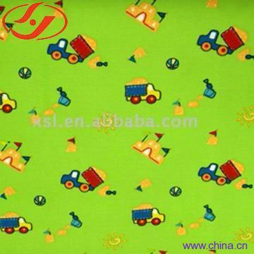 Printed Microfiber Peach Skin Satin