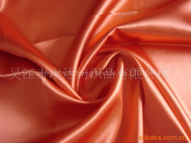polyester satin with Stretch