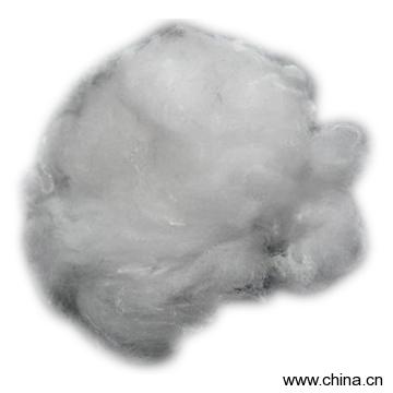 100% Polyester Staple Fiber (Raw White A)