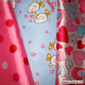 Printed Poly Satin