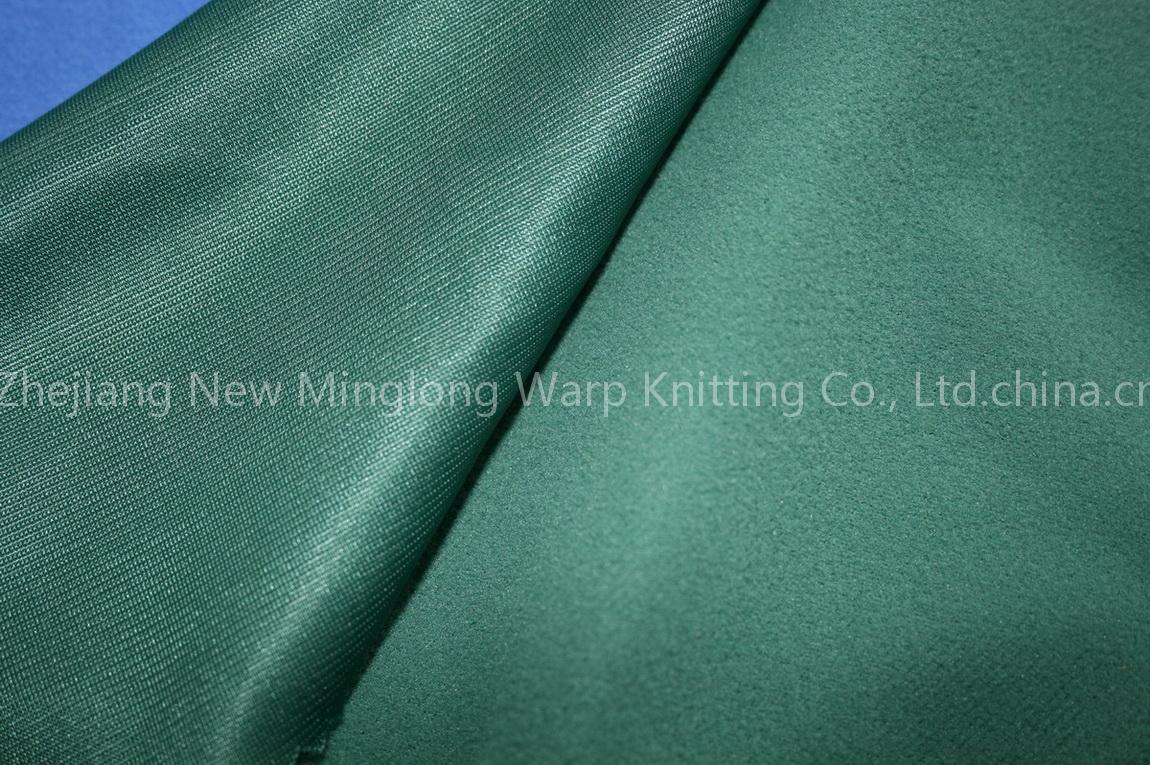 brushed tricot