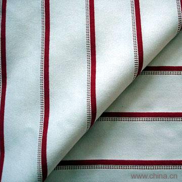 Jacquard Strip Pique Fabric