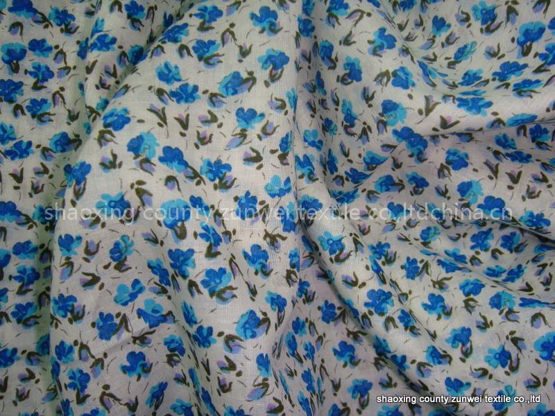 cotton voile printed