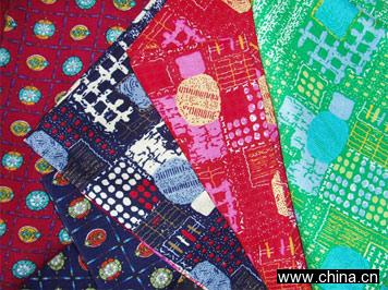 100% Rayon Printed Fabric