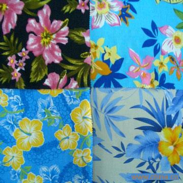 Rayon Printed Fabric