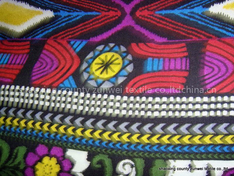 printed rayon challie