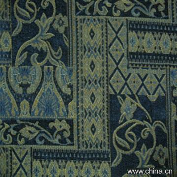 Viscose Yarn Dyed Chenille Jacquard
