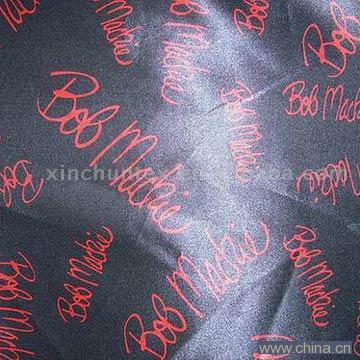 Printed Satin