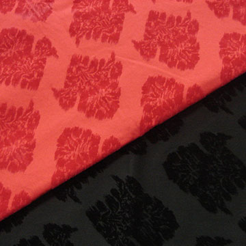 Cotton / Span Satin Flocking