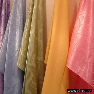 Satin Jacquard Fabric