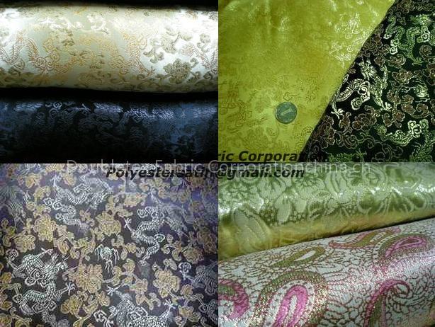 silk brocade satin fabric