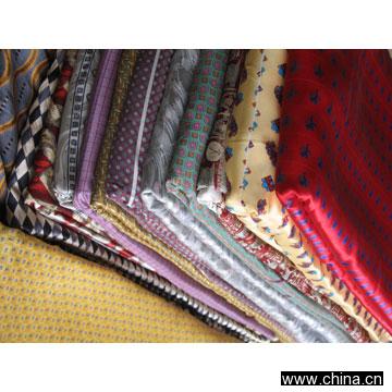 Silk Printed Necktie Fabric