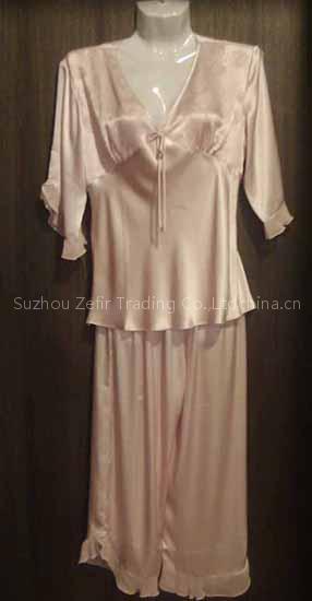 Silk sleepwear,nightgowns