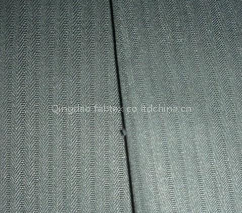 cotton stretch herringbone solid fabric, cotton fabric