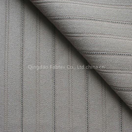 T/R stretch solid twill fabric, TR stretch fabric