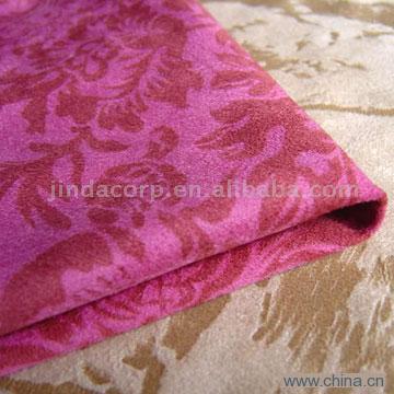 Printed Suede