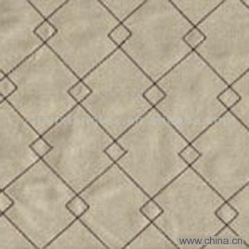 Embroidery Suede with T/C Bronzed