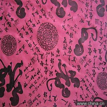 Printed Suede