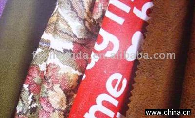 Printed Suede Fabric