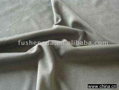 Weft-Knit Suede Fabric