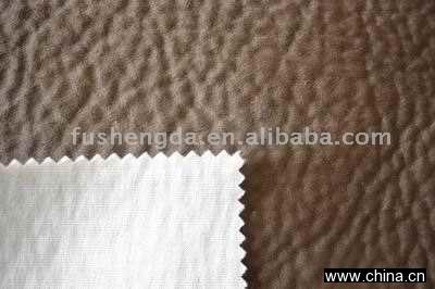 Suede Bonding with Tricot Fabric