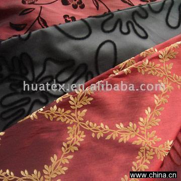 N/P Taffeta with Flocking