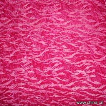 114/140 Plain Burnout Velvet