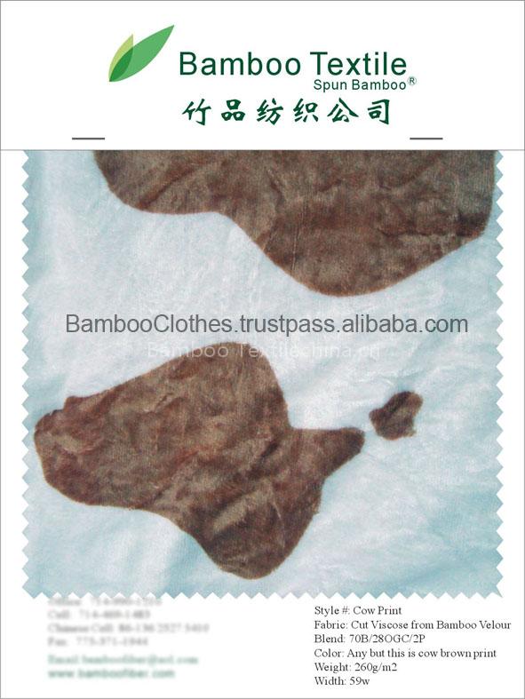 Bamboo Velour Cow 260g